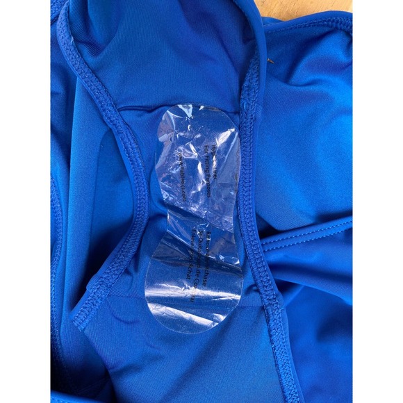 Fabletics Gabriella Swimsuit XXL One Piece Adjustable Blue NEW Retails $64.95 - Picture 7 of 8